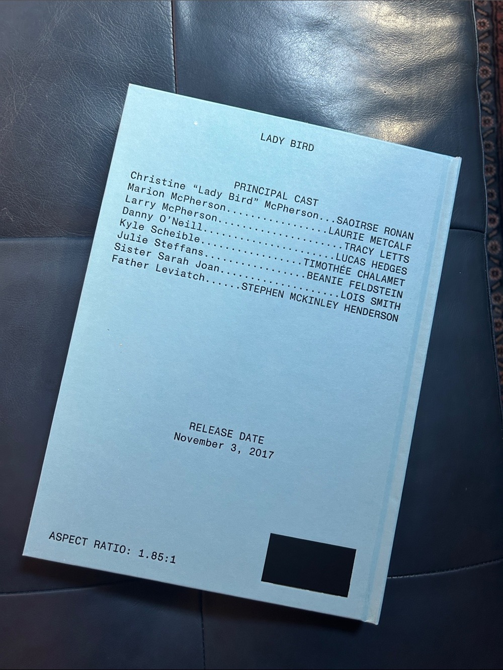 Lady Bird Screenplay Book A24 - Picture 2 of 3